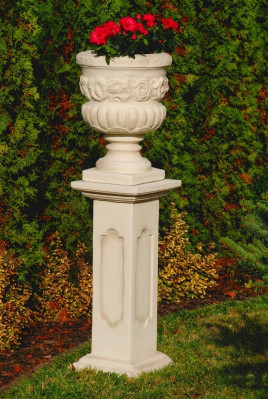 Cesto dei fiori Scatola dei fiori Vaso Contenitore Giardino Terrazza Decorazione Statua Figure