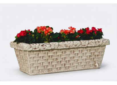 Giardino Cestino di fiori Contenitore di fiori Terrazza Decorazione Statua Figure Fioriera