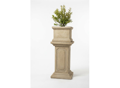 Cesto di fiori, fioriera, vaso per fiori, decorazione, statua, figure, giardino, terrazza.