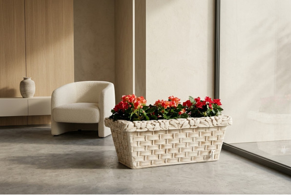 Design vaso per fiori vaso di pianta secchio di piantagione recipienti vasi scultura decorativa fioriera decorativa