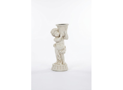 Figura Statua con vaso di fiori cassetta statue figure scultura giardino