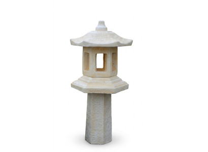 Lampada da giardino scultura illuminazione figura terrazze luce pietra nuovo