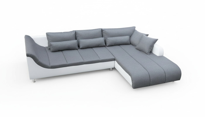 Divano letto ad angolo con funzione letto divano angolo nuovo set di rivestimenti
