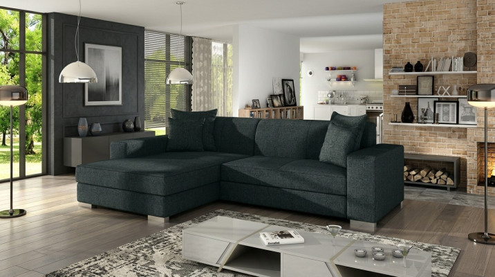 Divano letto ad angolo divano divano funzione letto imbottitura angolo set nuovo funzione letto