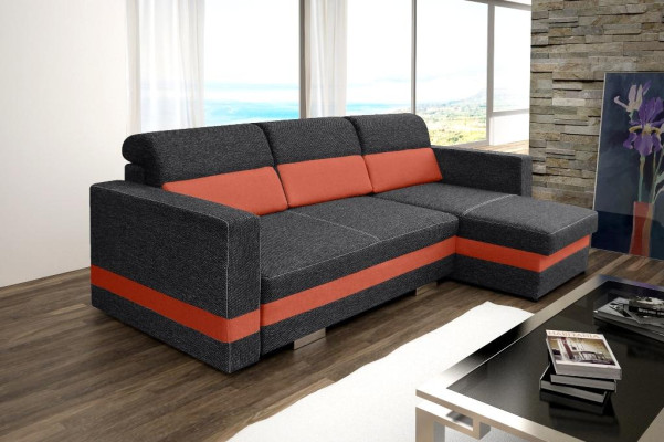 Divano letto angolare Divano Divano Imbottito Angolo Funzione Letto Nuovo Funzione Letto Set