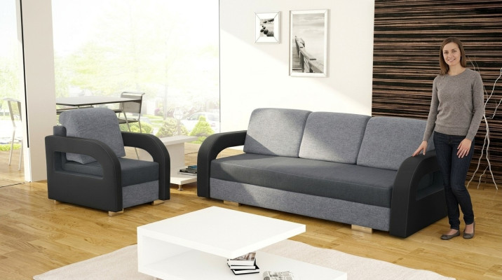 Divano letto Divano Imbottita Letto Divanetti Divani Divano Posto Letto Funzione Letto a 3 Posti Nuovo