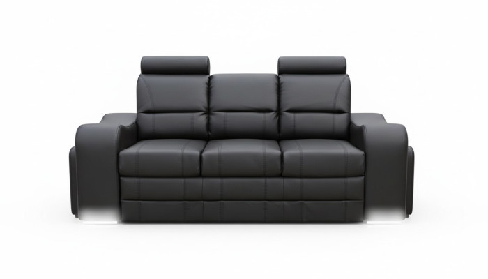 Divano a 3 posti divano imbottito divani a 3 posti con pouf set imbottito