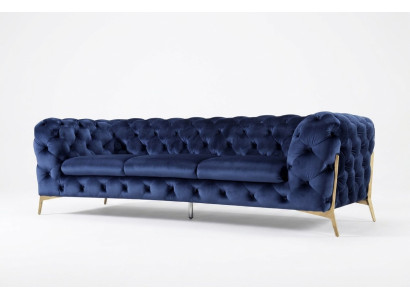 Tessuto di lusso per divano in stile Chesterfield 3+2 posti poltrona imbottita.   Tessuto di lusso per divano in stile Chesterfield 3 posti + 2 posti poltrona imbottita.