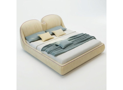 Design Letti in Pelle Letto Matrimoniale di Lusso Moderno Struttura Alberghiera Dormire