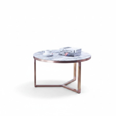 Designer Tavolo Rotondo Tavoli Tavolo Rotondo Divano Metallo Vetro Auxilia