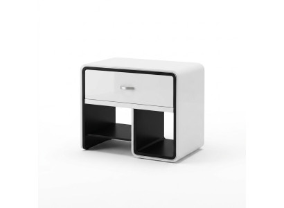 Tavolo da console design notturna, comodino, tavoli, consolle, armadio, camera da letto.