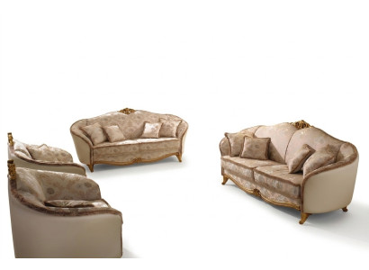 Classe di lusso 3+2+1 Set di divani italiani Nuovo divano
