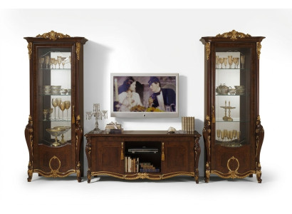 Mobili classici da parete Vetrina Comò Armadio credenza Barocco Rococò