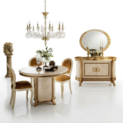 arredoclassic™ Comò Specchio Madia XXL Credenza Lowboard Legno