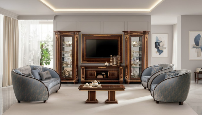Set di divani di lusso Classe 3+2 Mobili italiani divano arredoclassic™ Nuovo