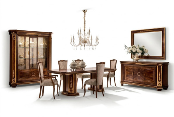 6 sedie Set sedie sala da pranzo mobile divano stile Liberty design