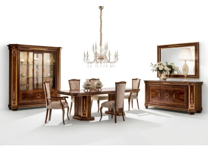 Mobili Tavolo Soggiorno Nuovo Legno Sala da Pranzo Barocco Rococò Classico