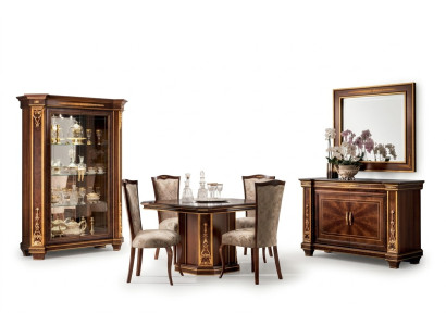 Tavolo in legno di design classico Tavoli Tavoli Barocco Rococò Stile antico Mobili