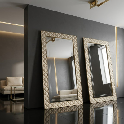 Specchio da terra grande specchio XXL reale stile Rococò barocco stile Liberty Designer
