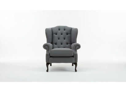 Chesterfield Design Divani in stile lusso in tessuto Tessuto Poltrone Letto 1 posto Divano Imbottito