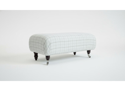 Poggiapiedi Chesterfield Ottomana Sgabello Classico Tavolino Relax Poltrona Divano Nuovo