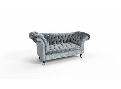 Design Chesterfield Divano in tessuto Chaise Lounge Imbottito Nuovo Divani Chaise longue