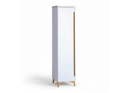 Armadio guardaroba Armadio alto Collezione soggiorno moderno Scaffale Scaffali Vetrina