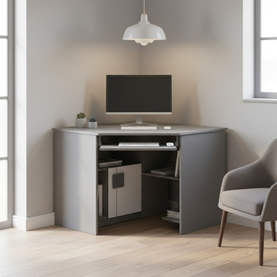 Scrivania Scrivania per computer Ufficio Tavoli Tavolo Legno Scrivania ad angolo Ufficio