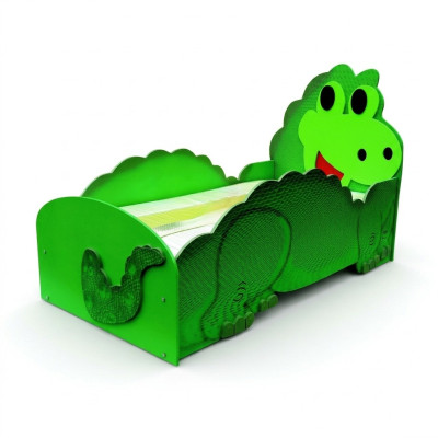 Dino Grande lettino con materasso letto per bambini camera da letto per bambini Letti per bambini