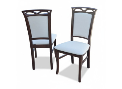 Set di 8 sedie da designer per sala da pranzo con schienale e seduta imbottiti, completo di poltrone.   Translation: Set di 8 sedie da designer per sala da pranzo con schienale e seduta imbottiti, completo di poltrone.