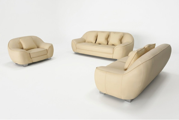 Divano ad angolo XXL Sala da soggiorno Design Moderno Set di divani 3+2+1 F3013