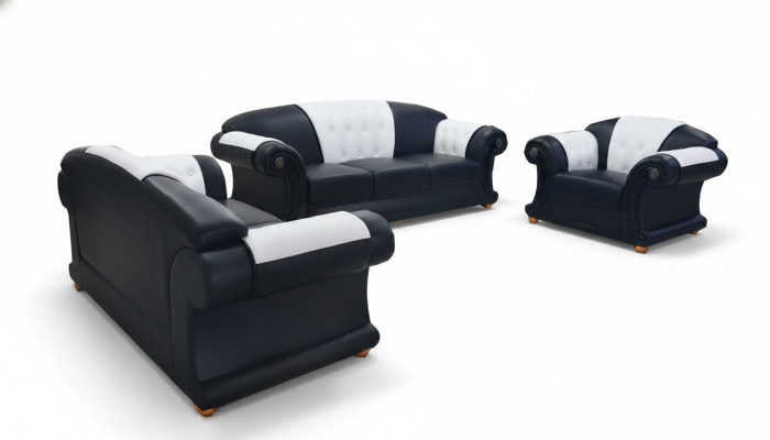 3+2+1 set in pelle, divano, divano imbottito, divani, living luxury nuovi