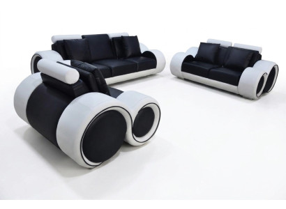 Divano Divano Set completo di cuscini 3+2+1 Divani Divani Designer
