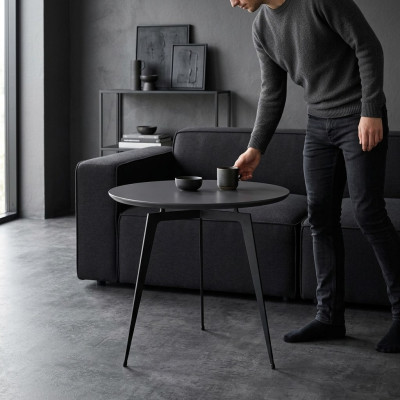 Tavolino Tavolo Rotondo Tavolino da Salotto Tavolino per Divano Soggiorno Design Rotondo