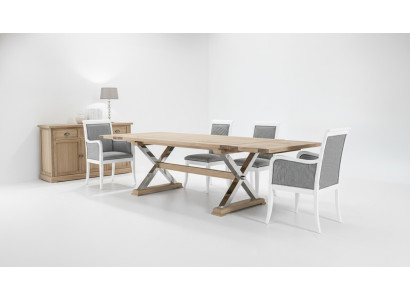 Design tavolo da pranzo in legno classico tavoli allungabili soggiorno di lusso