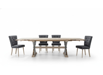Sala da pranzo Tavoli in legno Set da tavolo 6 sedie Nuovo Designруппа Altro