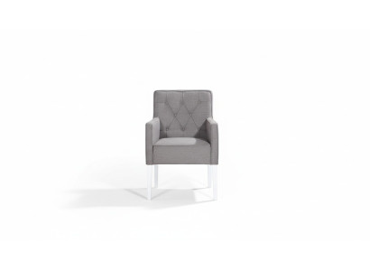 Set di sedie Chesterfield gruppo poltrona poltrone set di sedie rivestimento in velluto 4x nuovo
