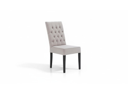Chesterfield poltrona da braccioli in stile tessile Sedia Imbottita Sedia in Velluto Legno Massello Sedie