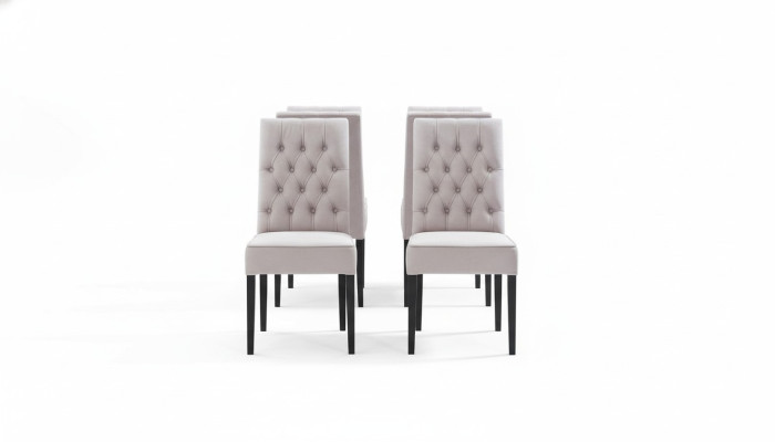 Chesterfield Set di sedie Design poltrone poltrone gruppo 8x Nuovo set