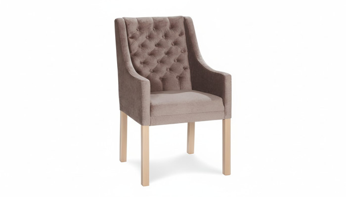 Set di sedie Chesterfield Design Lehn Polster Garnitur Gruppo di 4 nuove sedie