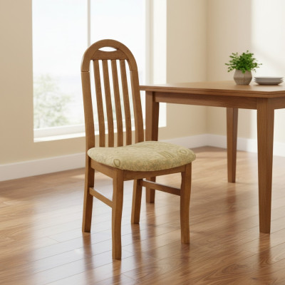 Stanze da pranzo gruppo set sedia salotto cuscino poltrona legno 4x sedie.