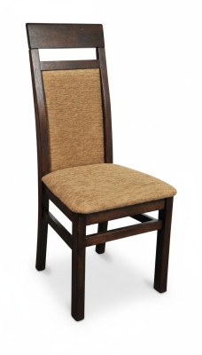 Sedia 2x sedia gruppo set soggiorno sala da pranzo arredamento legno stile tessile nuovo
