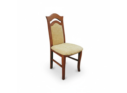 Gruppo sala da pranzo design, set di sedie 4x sedie schienale seduta imbottita massiccio.