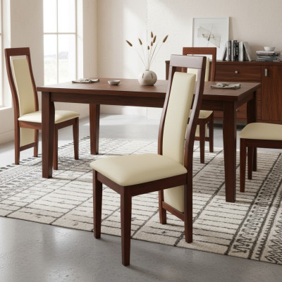 Design 8 sedie Set poltrona sedia gruppo decorazione gastronomia nuova sala da pranzo
