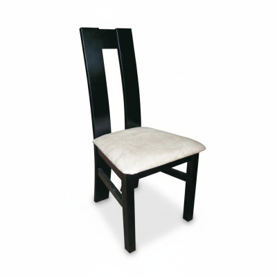 Design Set 4 sedie in legno tessuto imbottite sedie da pranzo tessuto da ristorazione sala da pranzo.