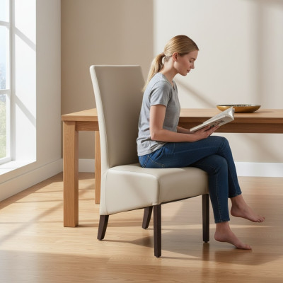 Set di poltrone da design 2x poltrona sedie in legno sedie da pranzo Gastro Nuove