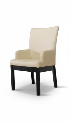 Design poltrona imbottita Set 2x sedia legno 100% pelle sedie sala da pranzo ristorante