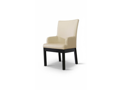 Design poltrona imbottita Set 2x sedia legno 100% pelle sedie sala da pranzo ristorante
