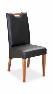 Gruppo di sedie da design 6x, set di sedie in pelle 100% nuove per la sala da pranzo