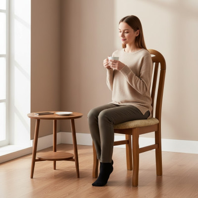 Set 8x sedie sedia design legno tessuto imbottite sedie sala da pranzo stoffa.